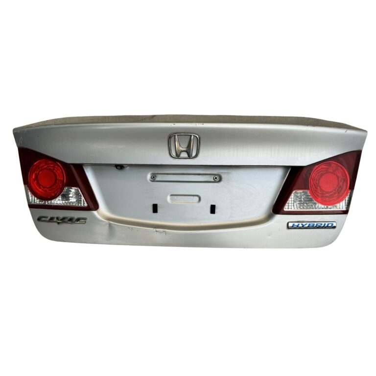 Honda Civic Reborn 2006–2012 Trunk Lid with Tail Lights and Rear Camera – Silver