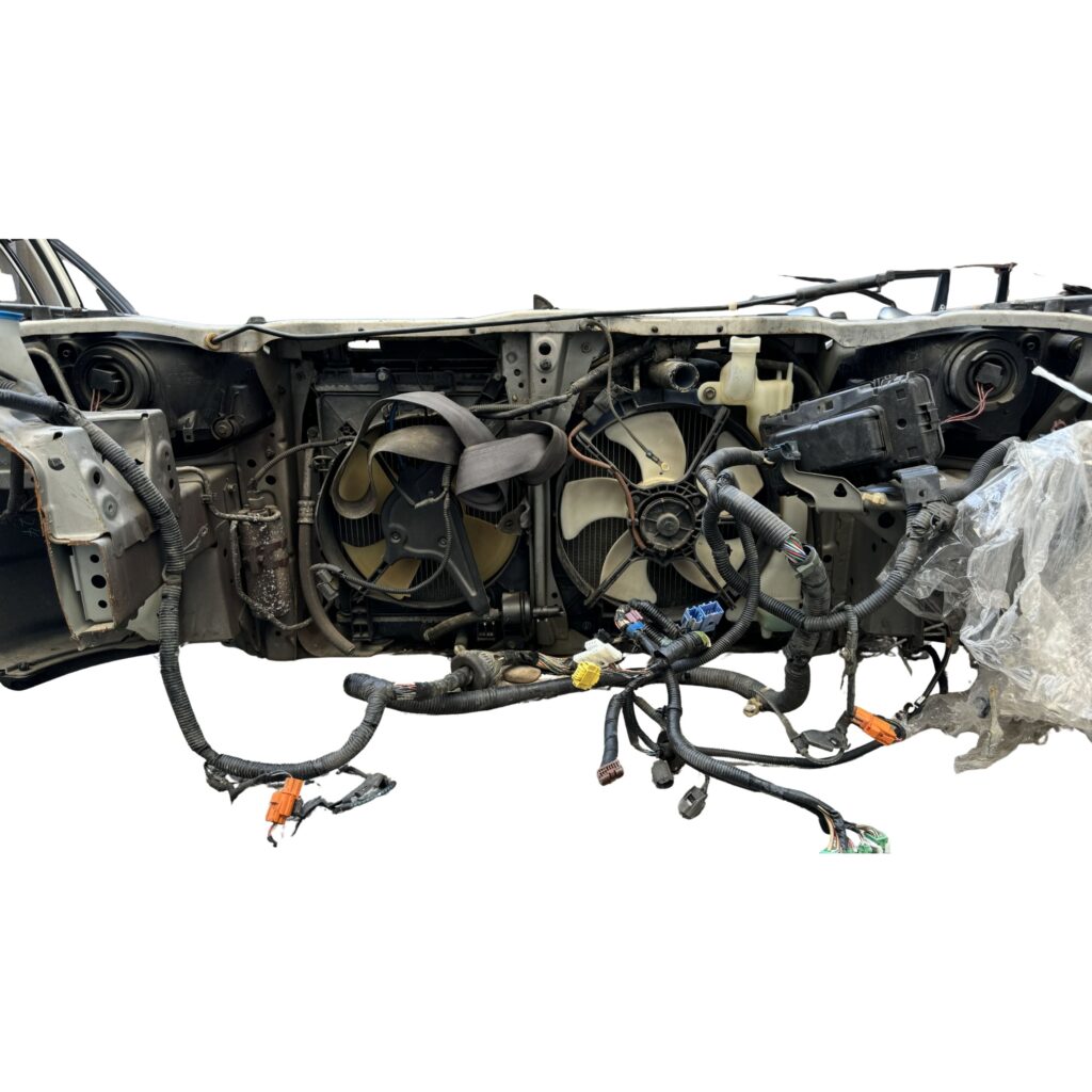 Honda Civic Cat Eye 2001–2003 Front Nose Cut / Front End Assembly – Silver